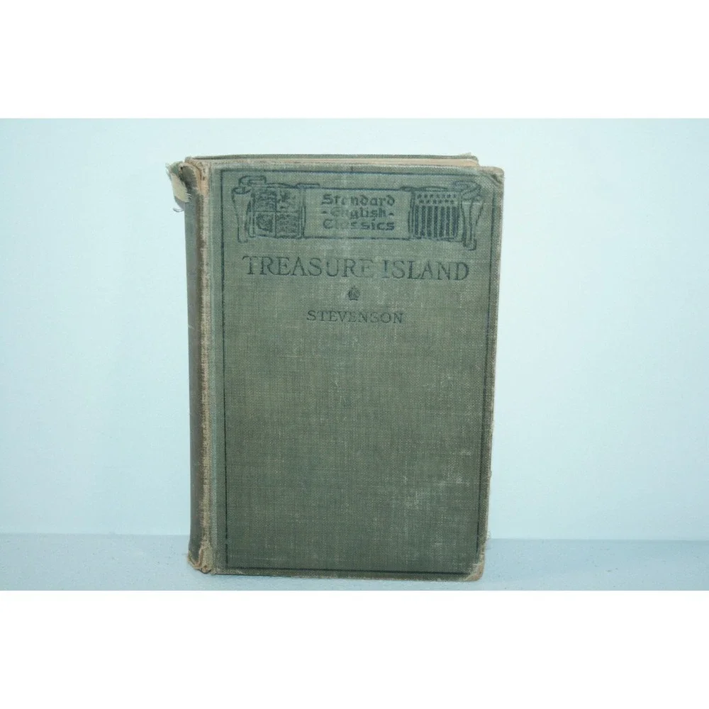 Standard English Classics Treasure Island by‎ Stevenson Edited by Hersey 1911 HC